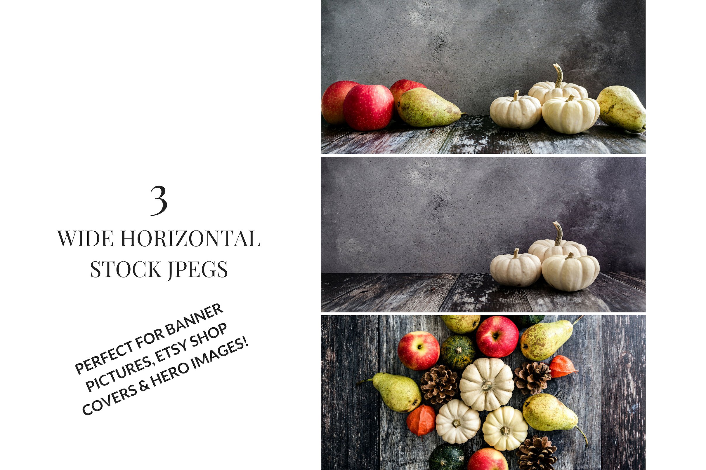 南瓜&梨子主题的社交媒体分享高清图片下载 Pumpkins & Pears [jpg]插图(3)