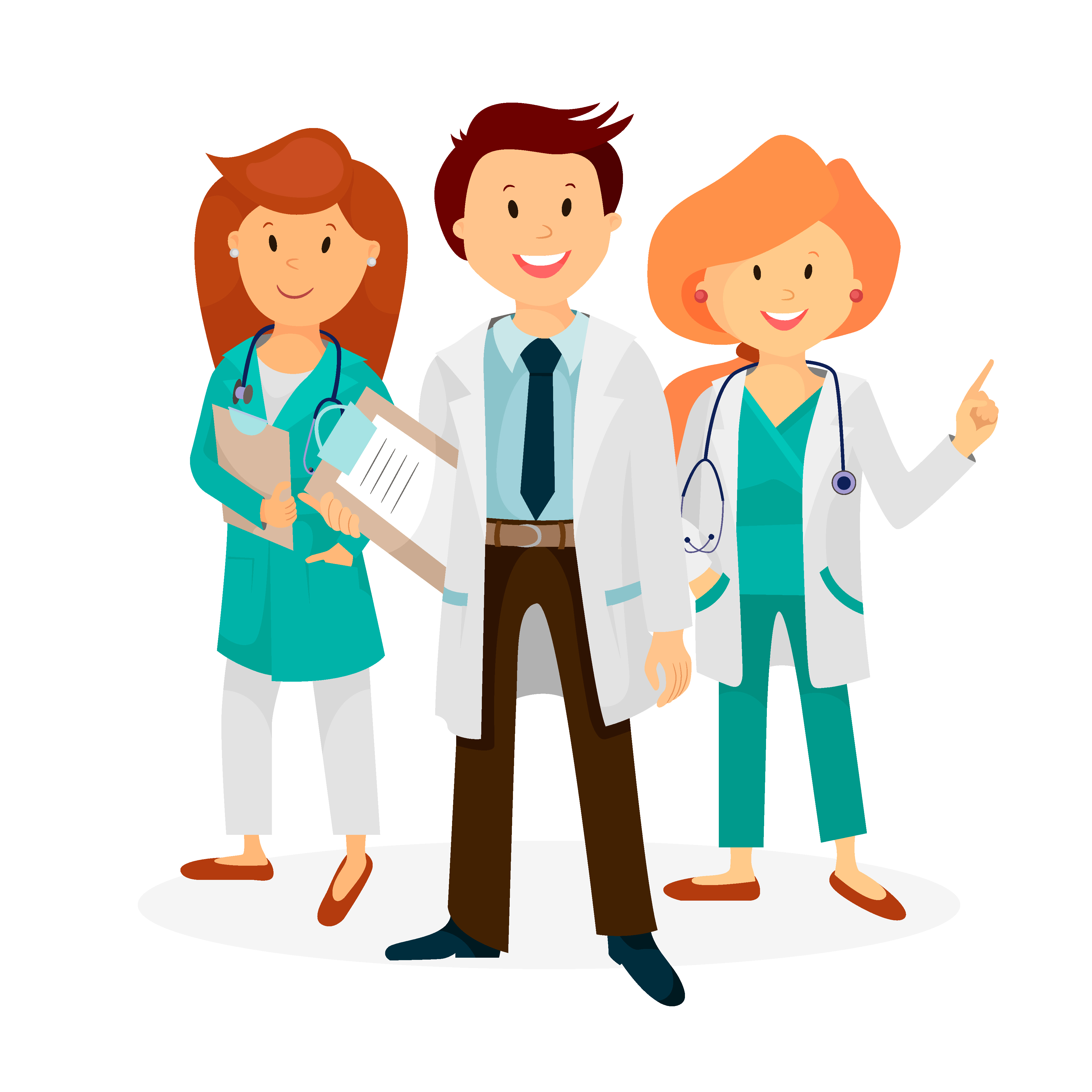 40+卡通职业形象矢量图标 Set of characters插图(5)