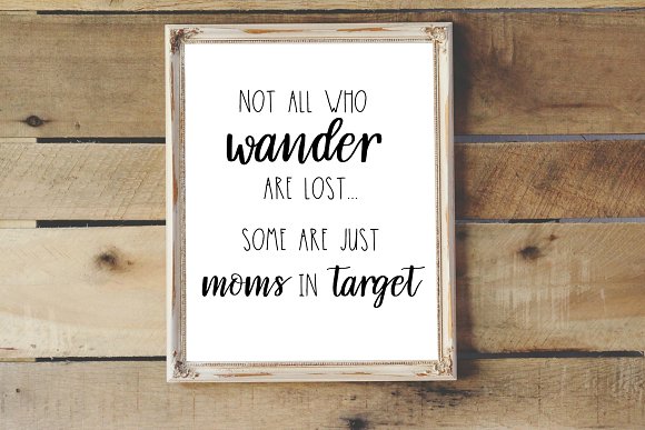 Hand Lettered Font Duo插图4