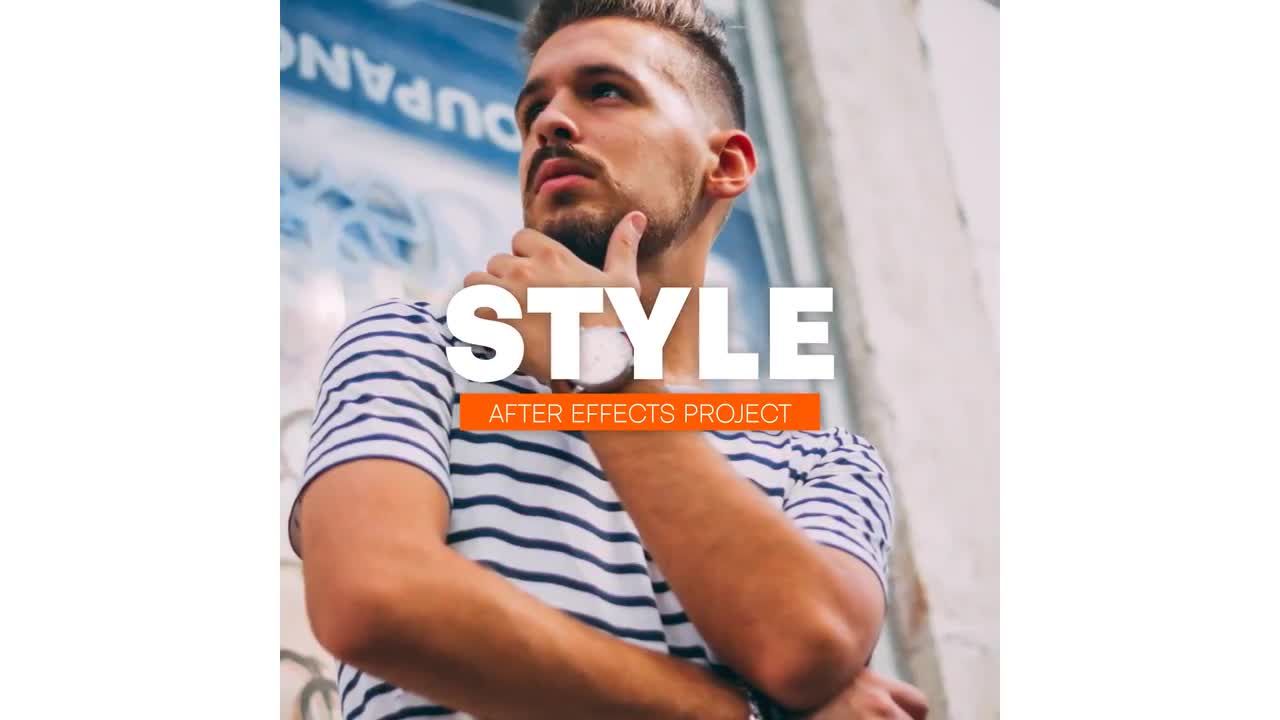 文字动画炫耀照片素材库精选AE模板