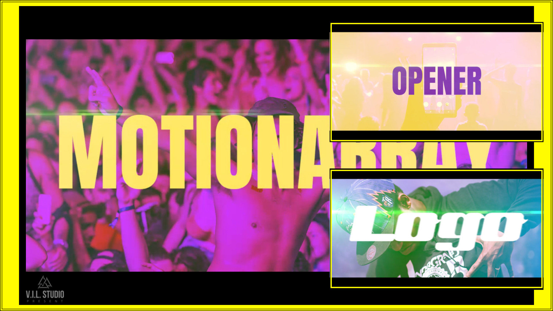 动感时尚文字视频宣传片头素材库推荐PR模板