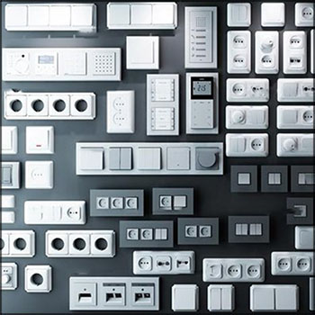 现代开关插座面板素材之家精选3D模型
