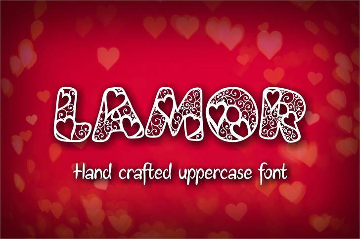 Lamor Demo font插图
