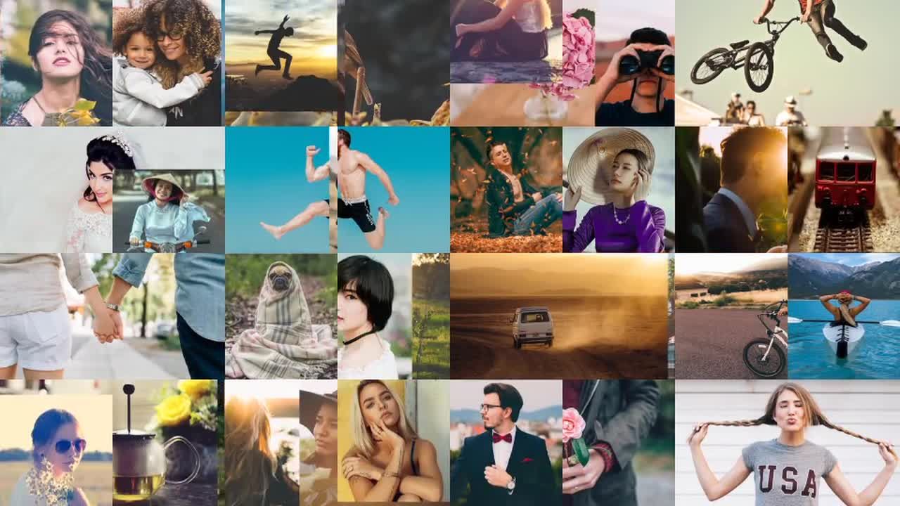 多照片开场素材库精选AE模板