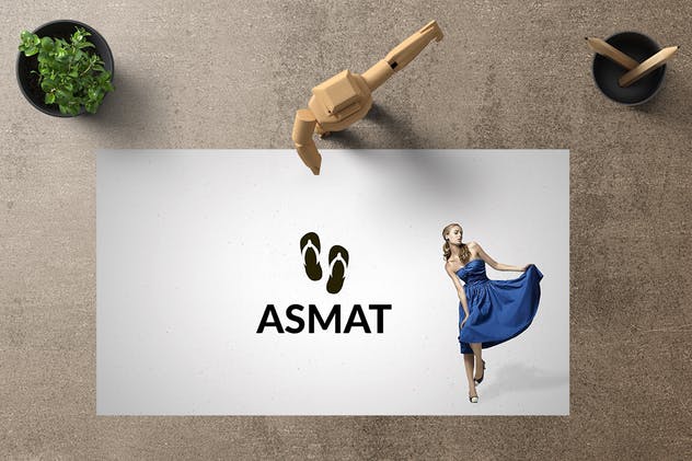 商业计划书项目推荐演示文稿PPT模板 ASMAT Powerpoint Template插图(1)