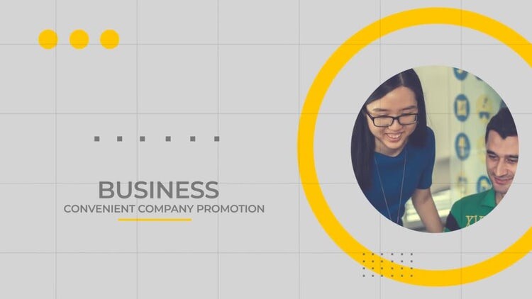 现代精美的公司企业宣传片素材库精选AE模板