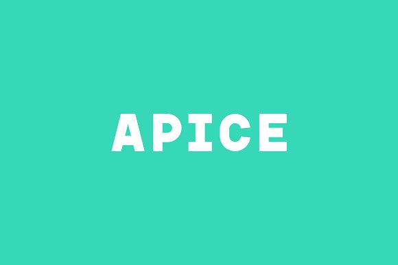 Apice – Font Family插图