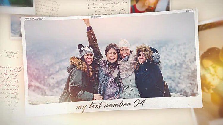 照片幻灯片展示动态动画ae模板