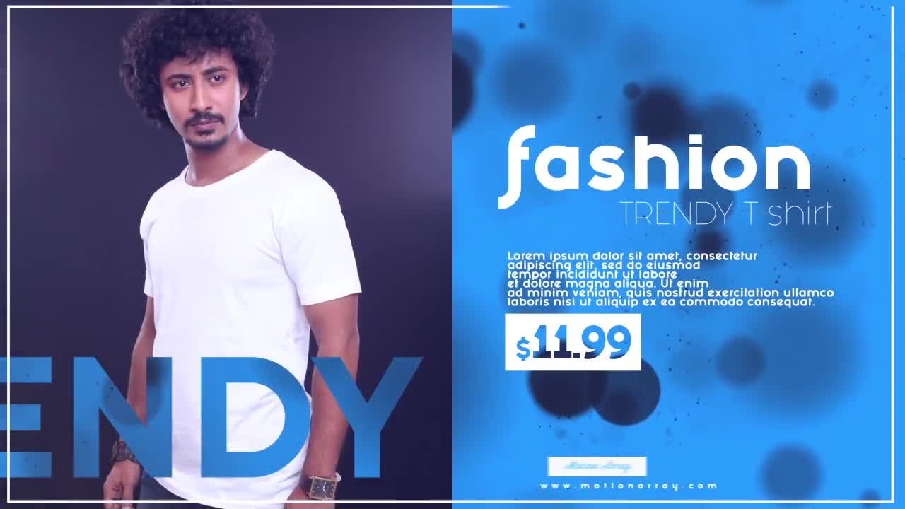 时装市场促销展示素材库精选AE模板