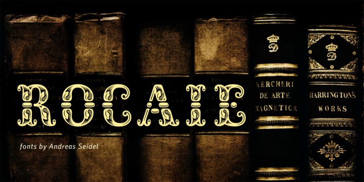 Rocaie Font Family素材之家精选英文字体
