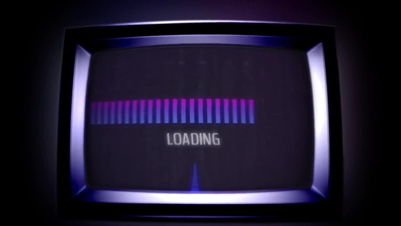 街机游戏商店开场白素材库精选AE模板