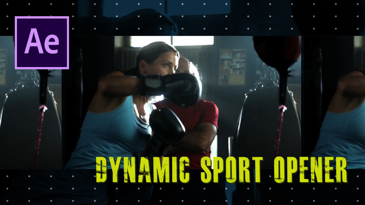 动态运动转场促销素材库精选AE模板
