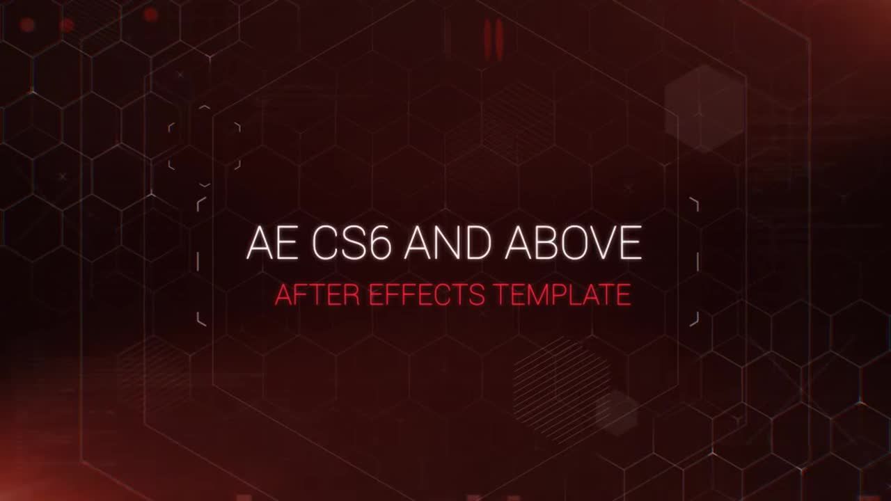 超现代时尚活力的技术预告片标题素材库精选AE模板