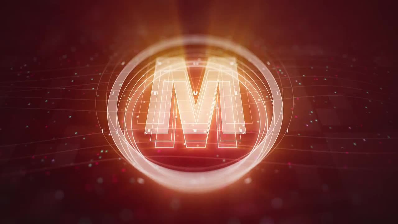 超现代高科技徽标显示素材库精选AE模板