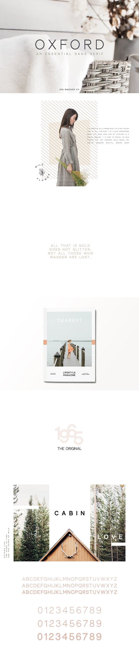 Oxford | NEW UDPATE!素材之家精选英文字体