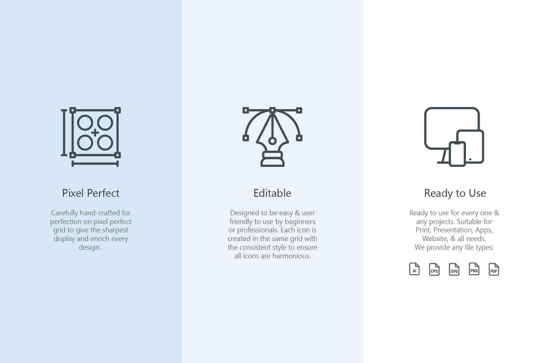 网络科技主题扁平化矢量素材库精选图标 Network Flat Icons插图(2)