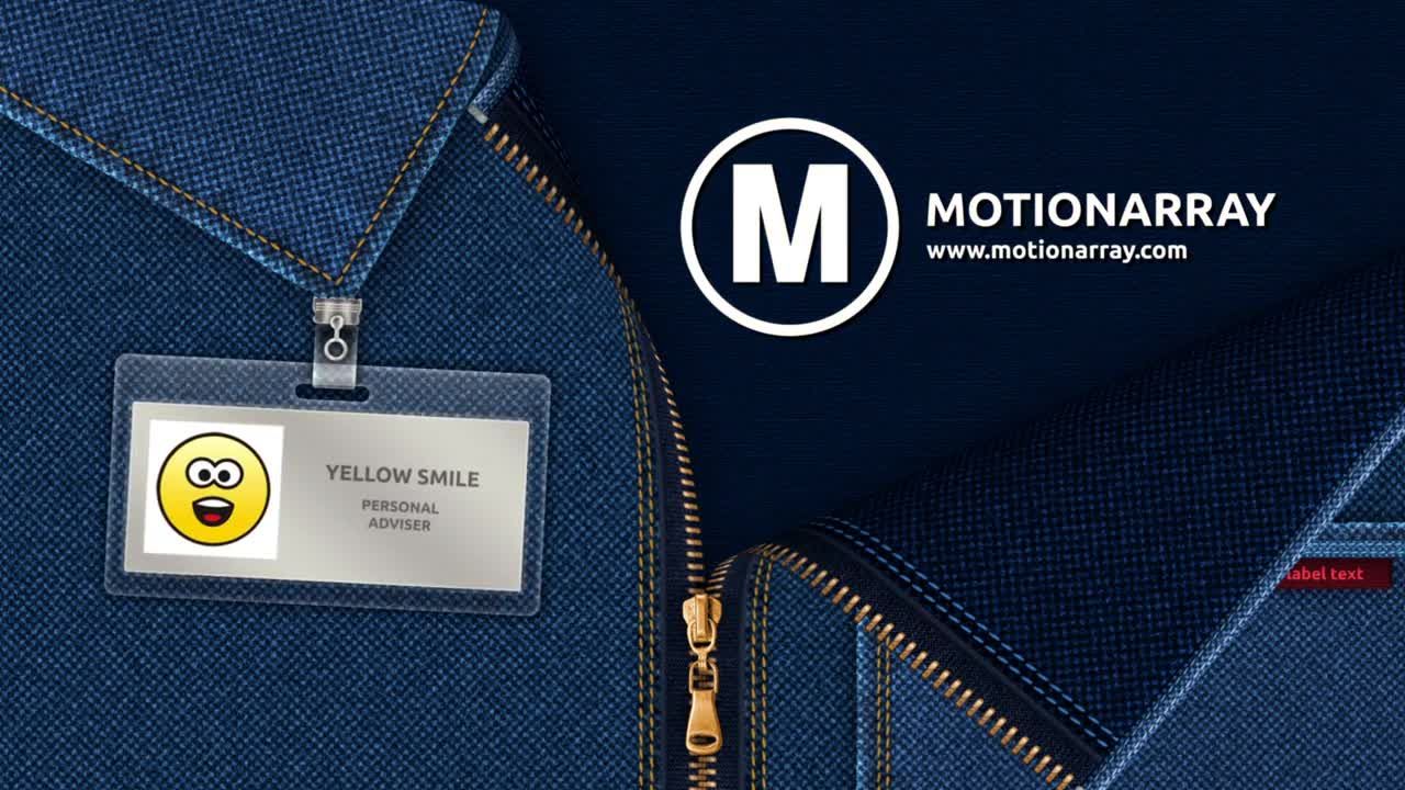 创意动画牛仔衬衫风格促销素材库精选AE模板