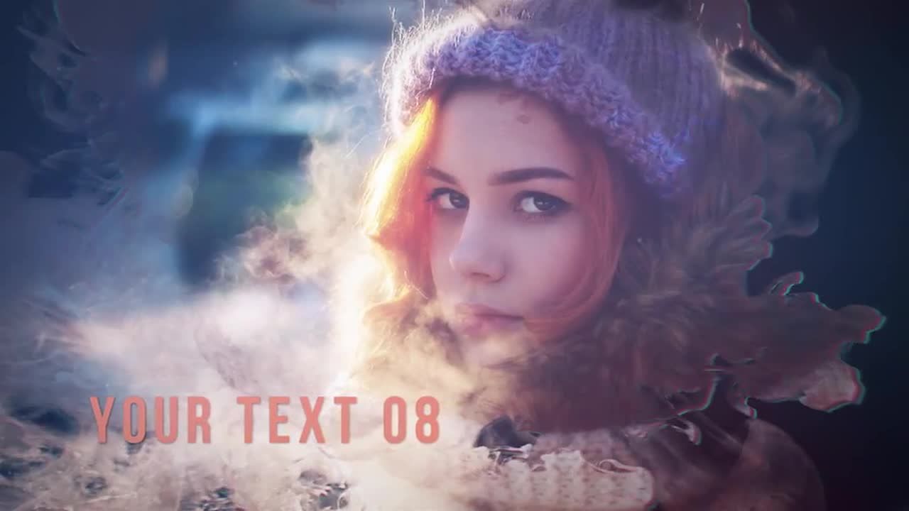 水墨图幻灯片动画素材库精选AE模板