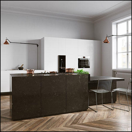 极简厨房场景素材之家精选3D模型