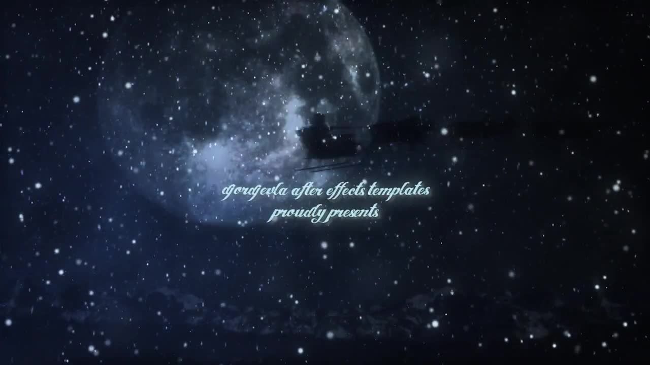 魔术圣诞之夜介绍素材库精选pr模板