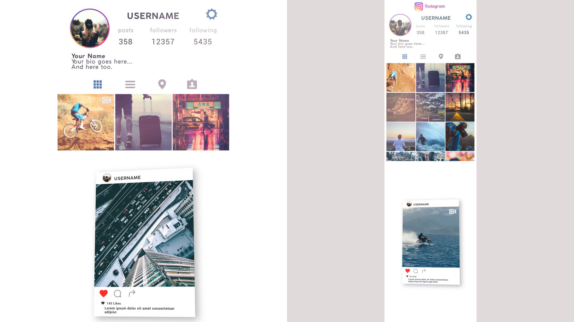 现代精美故事文字幻灯片展示素材库精选AE模板