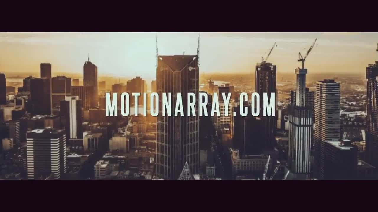 时尚活力创意动画开场白素材库精选AE模板