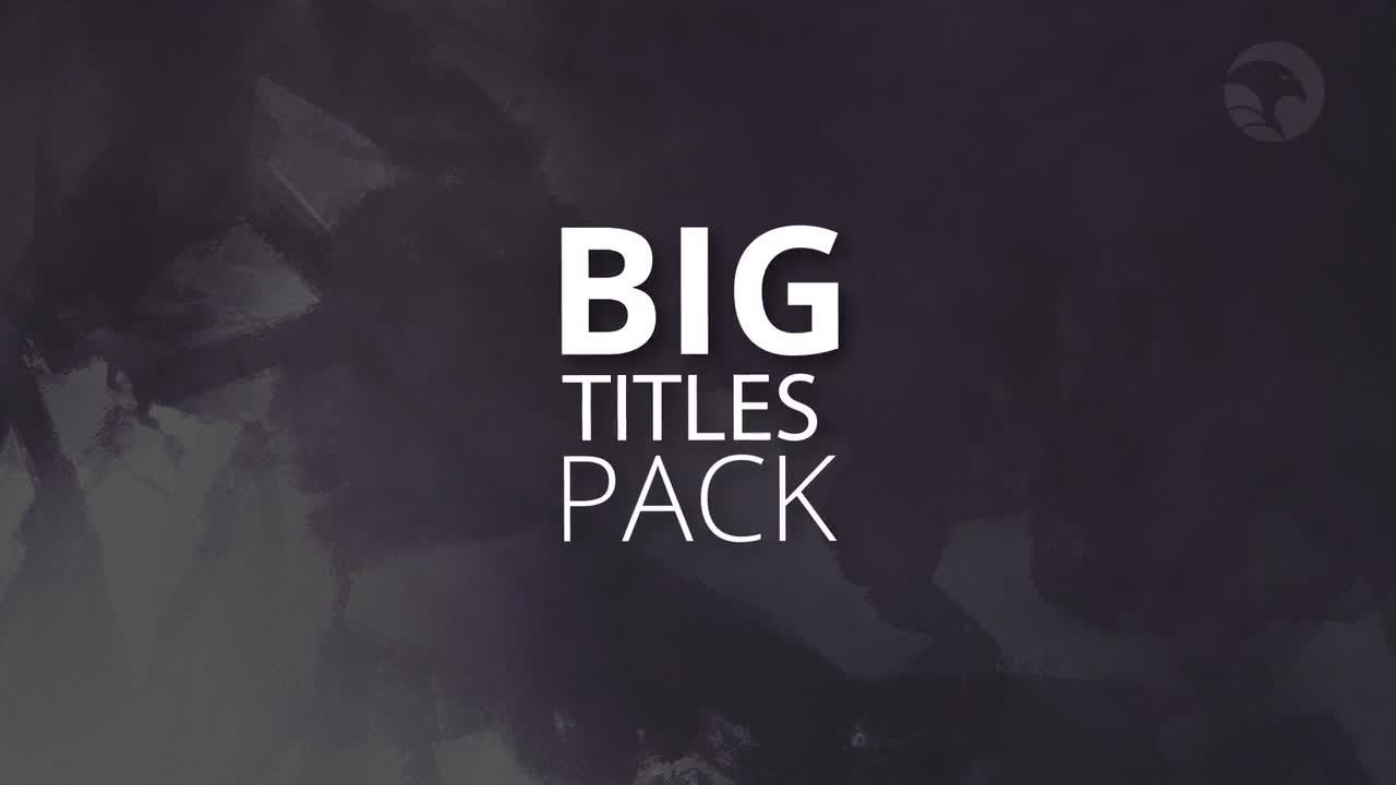 30个最小标题素材库精选AE模板