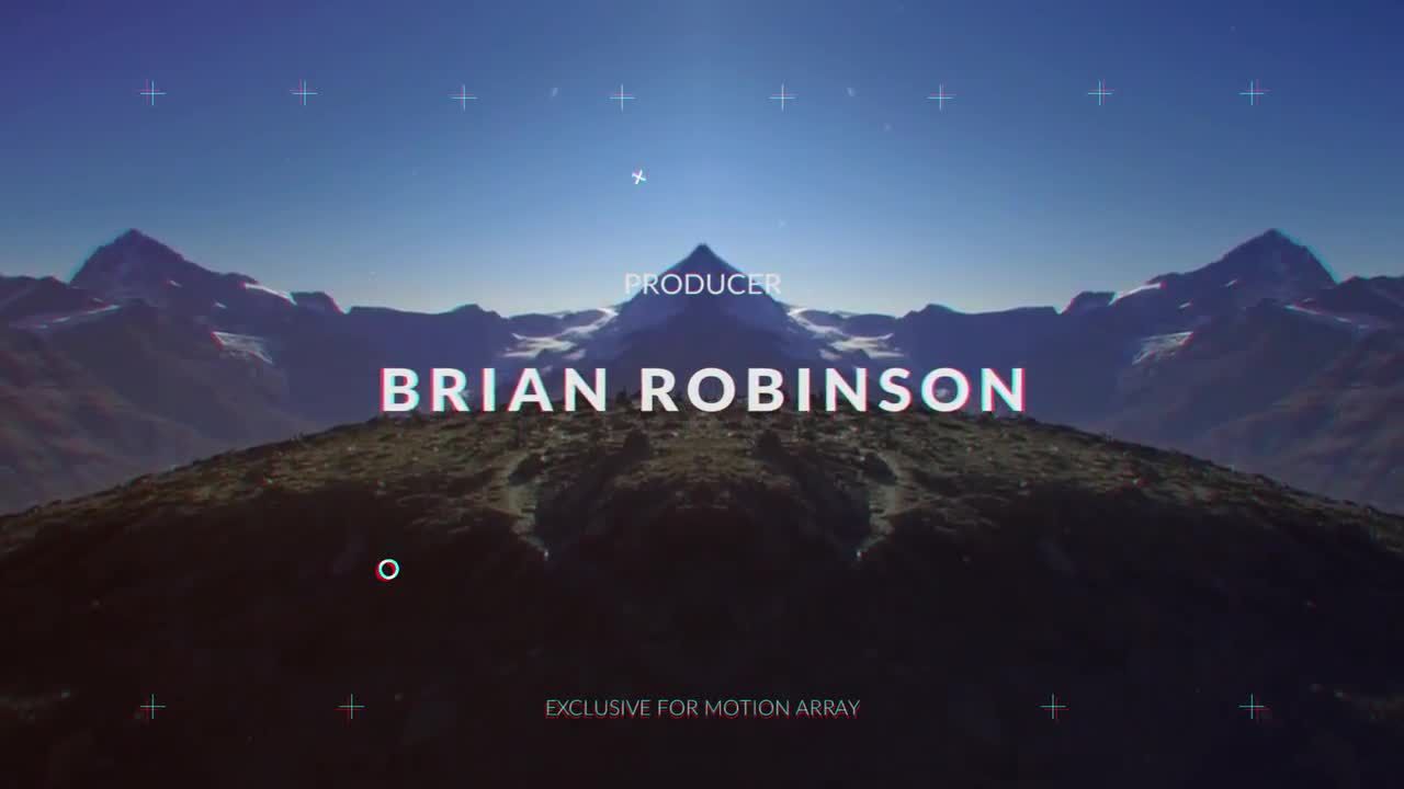 高品质反射标题PR视频模板