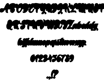 The Mumbai Sticker Demo font插图2