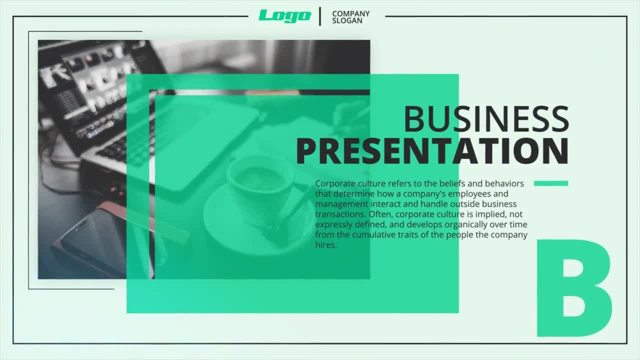 引人注目的企业幻灯片素材库精选AE模板