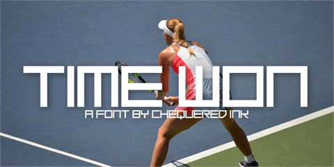 Time Won font素材之家精选英文字体