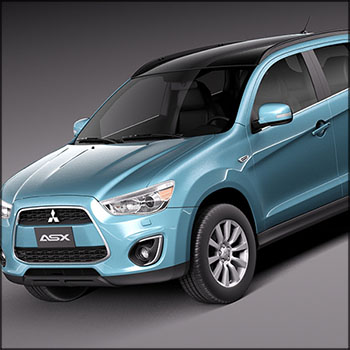 三菱汽车ASX 2011 素材之家精选3D模型