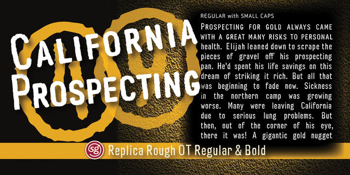 Replica Rough SG™ Font Family插图4