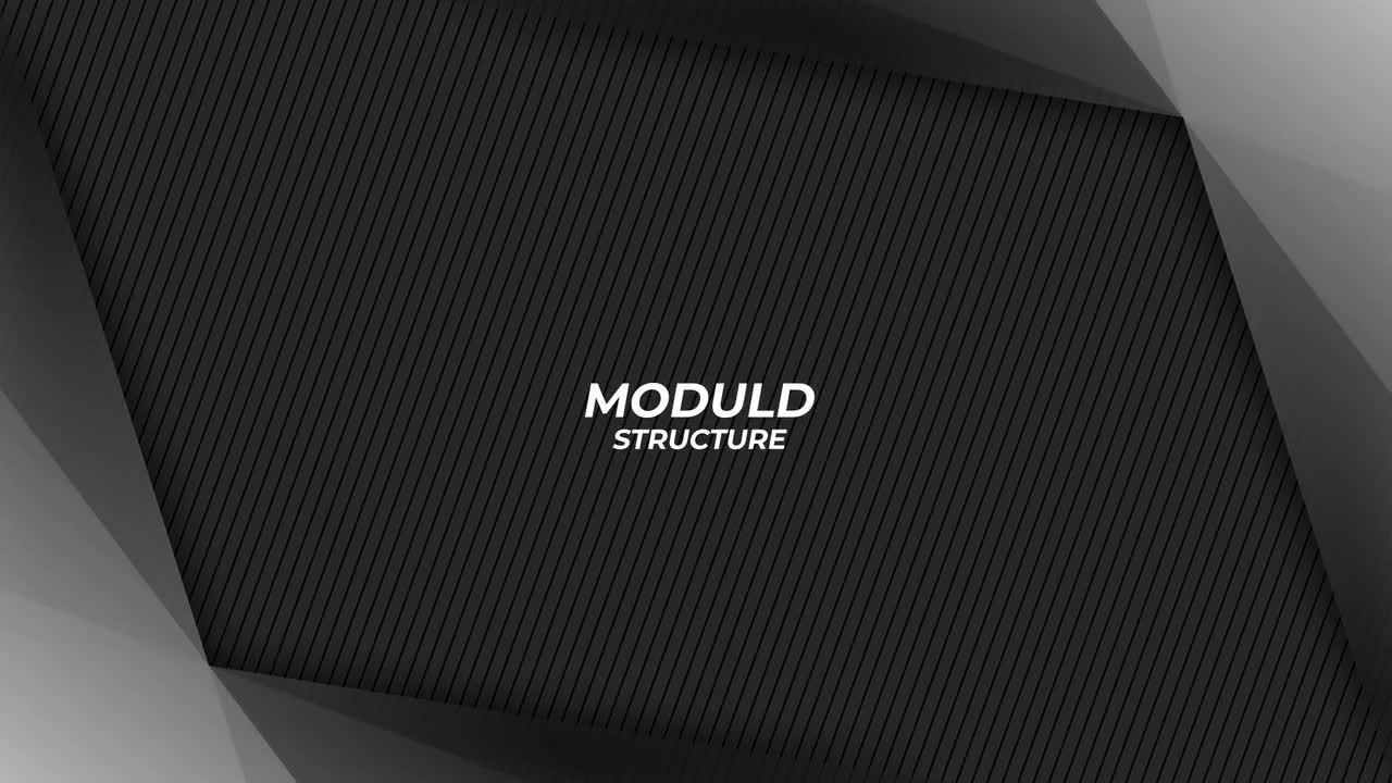 简洁创意现代照片展示素材库精选AE模板