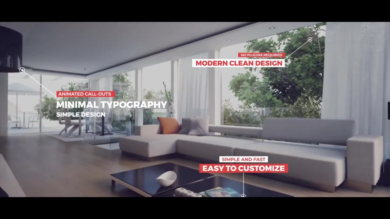 24个简约经典的动画标注标题素材库推荐Pr模板