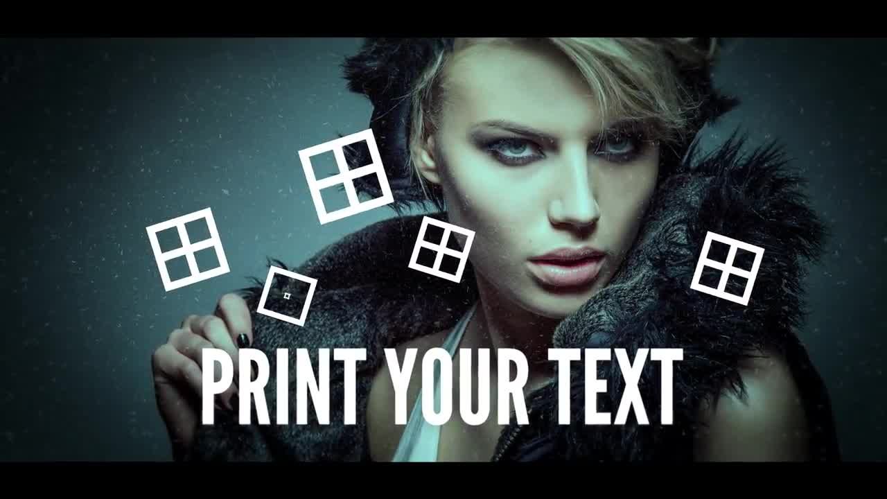 时尚创意的商业幻灯片素材库精选AE模板