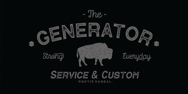 Contender Font Family插图5