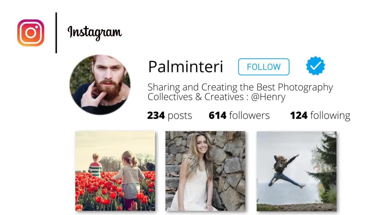 现代ins网站宣传动画素材库推荐PR模板