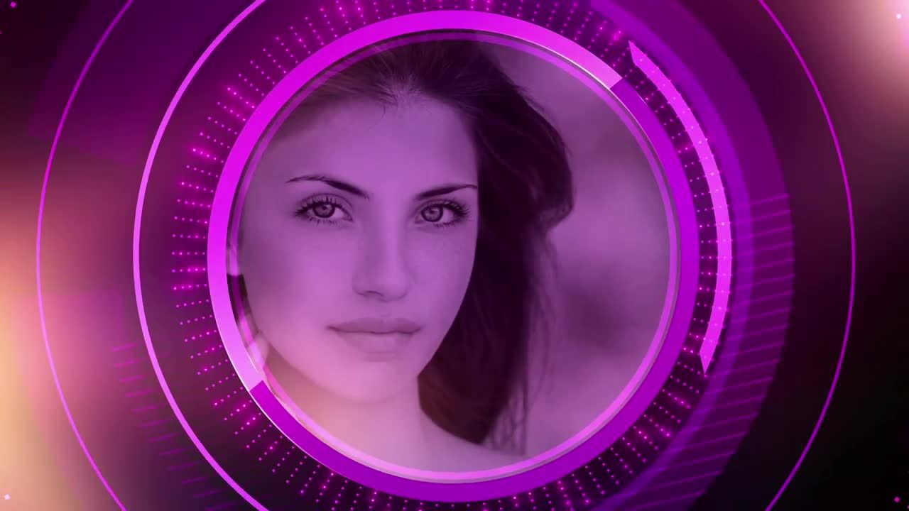 50点拼字游戏素材库精选AE模板Bling Ring