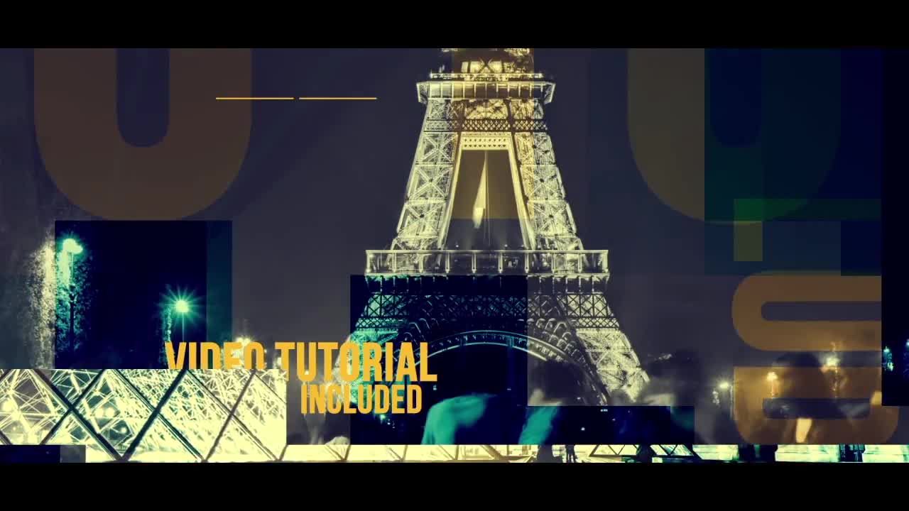 时尚动感的动画视频素材库精选AE模板