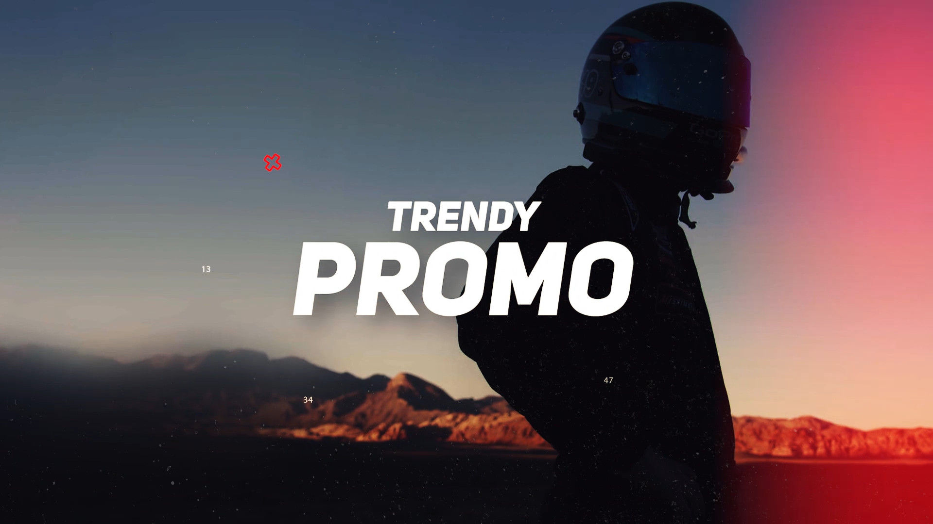 10个毛刺效果开场动画素材库推荐PR模板