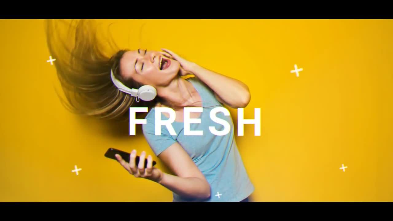 充满能量的旅游度假照片转场过渡效果素材库精选AE模板