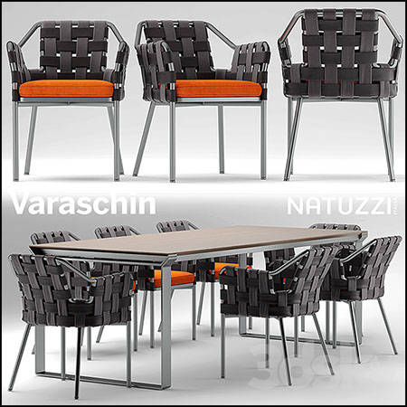 varaschin椅子Natuzzi 桌子素材之家精选3D模型