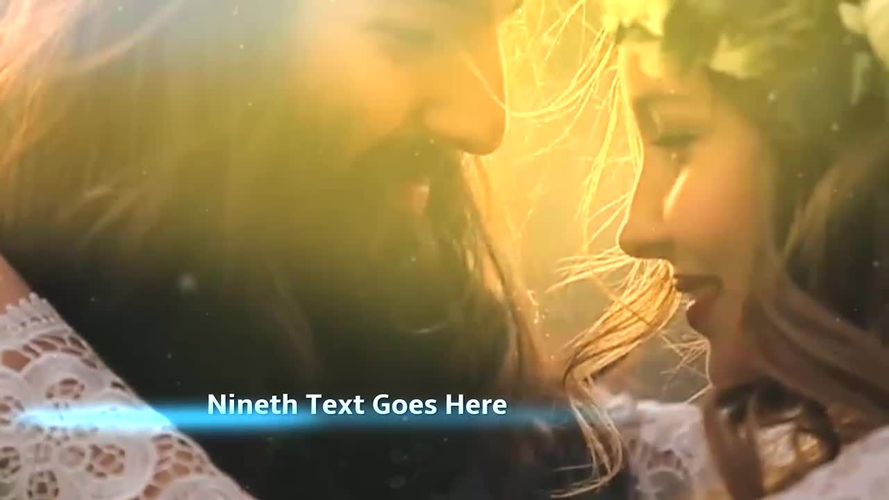 婚礼视频集锦的开场白Pr模板