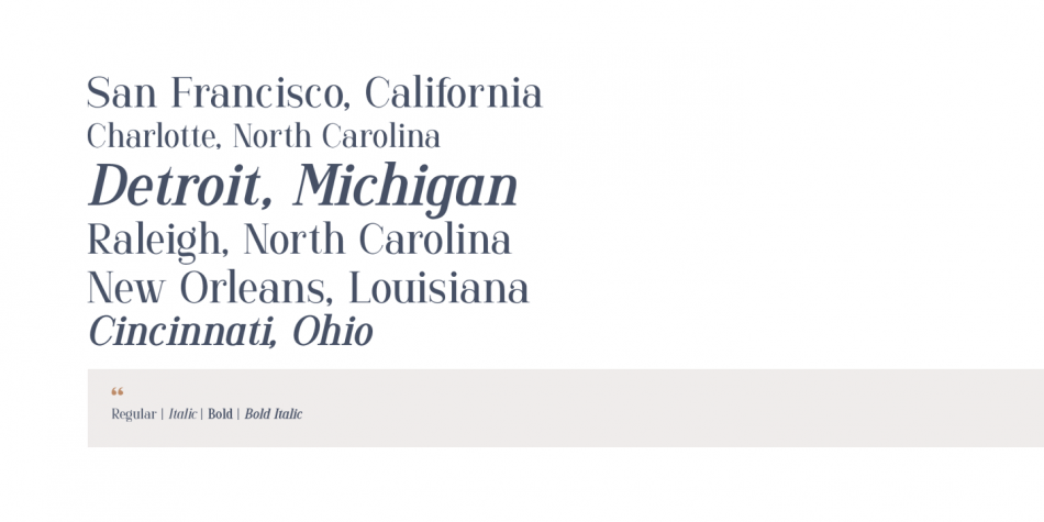 GorgoneFont Family插图1