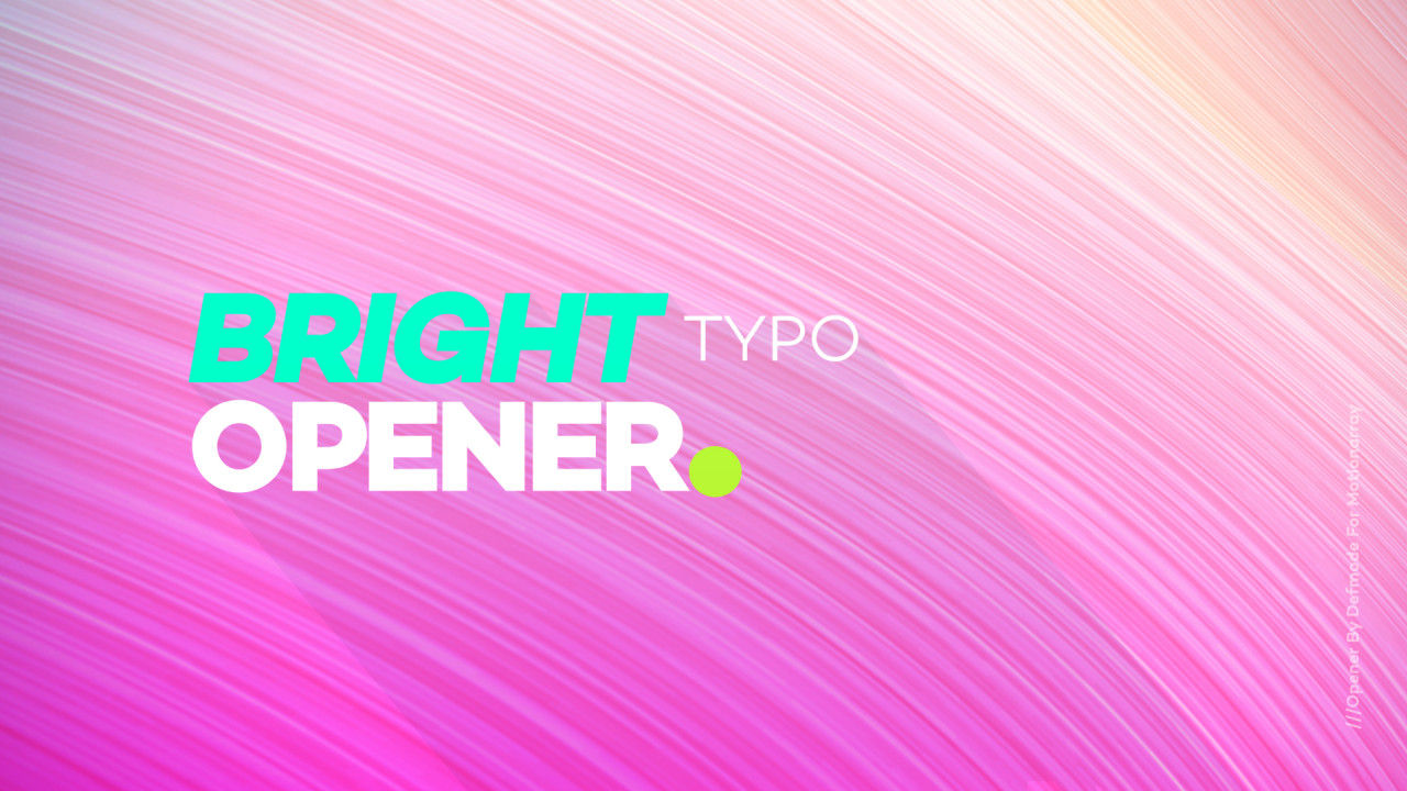 明亮的版式现代幻灯片广告促销素材库精选AE模板