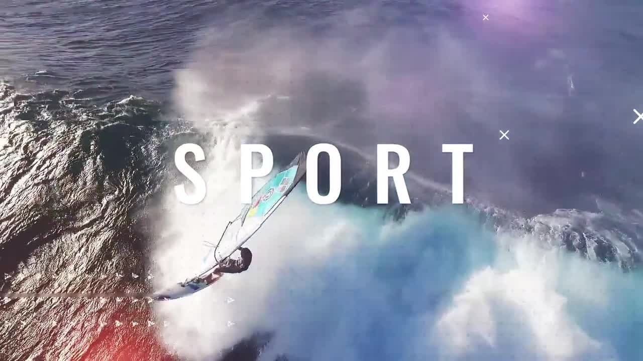 体育运动开场动画素材库推荐PR模板