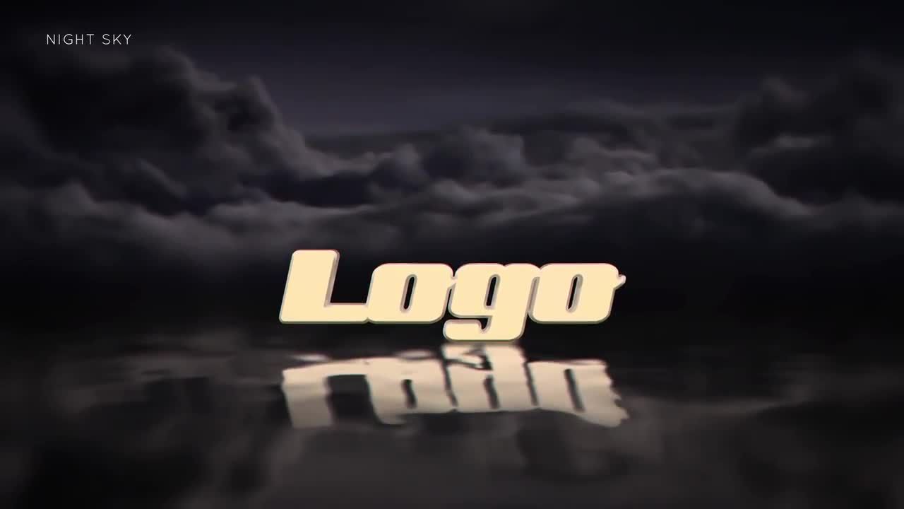 3D海徽标显示动画效果素材库精选AE模板