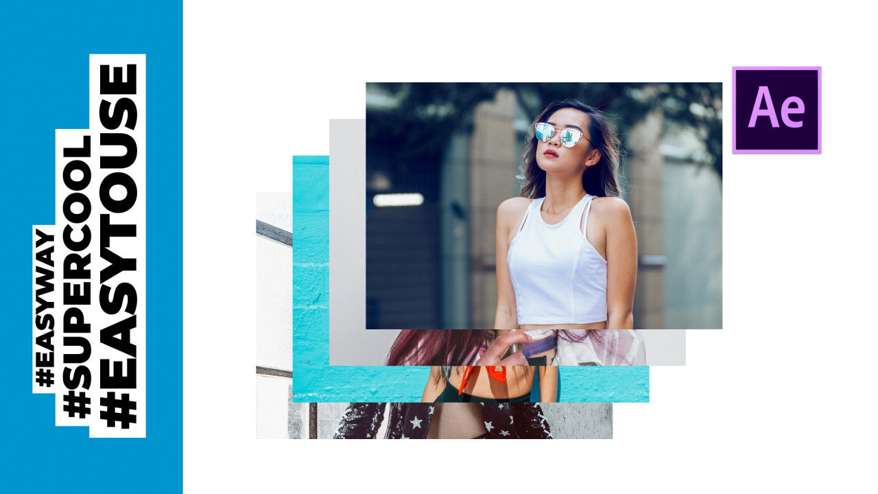 Rico-现代幻灯片素材库精选AE模板