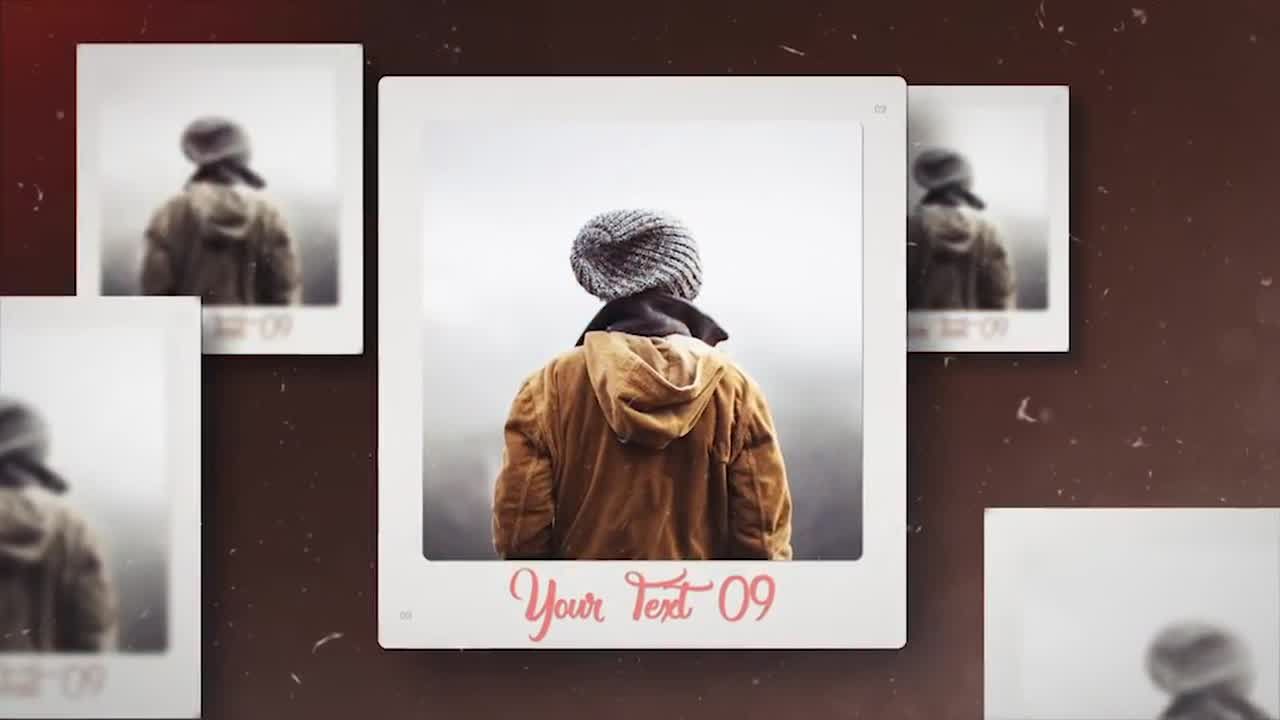 慢速浪漫幻灯片素材库精选AE模板